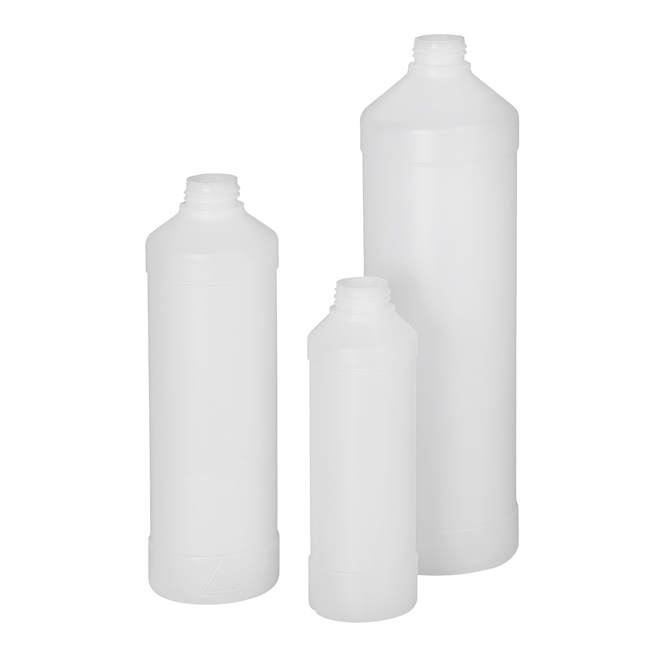 Flacon à col étroit Standard 250 ml, PE-HD